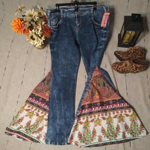 Size 16 Amethyst Jeans Bell-Bottoms- never worn.